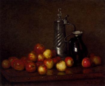 Apples With A Tankard And Jug